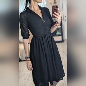 Tailor & Twirl 50s retro vintage style lace Lily dress size small